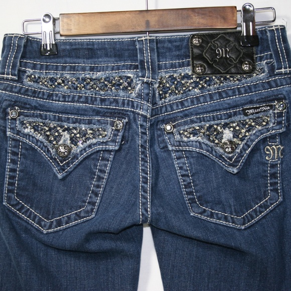 Miss Me Boot Cut Jeans - Picture 3 of 5